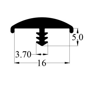 16mm Lipped “T” Edging