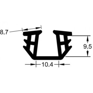 10.38mm Channel