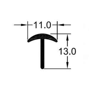 11mm “T” Section