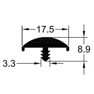 17.5mm Lipped “T” Edging