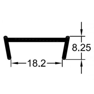 18.5mm Channel With Lip