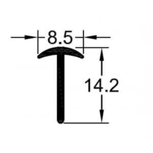 8.5mm “T” Section